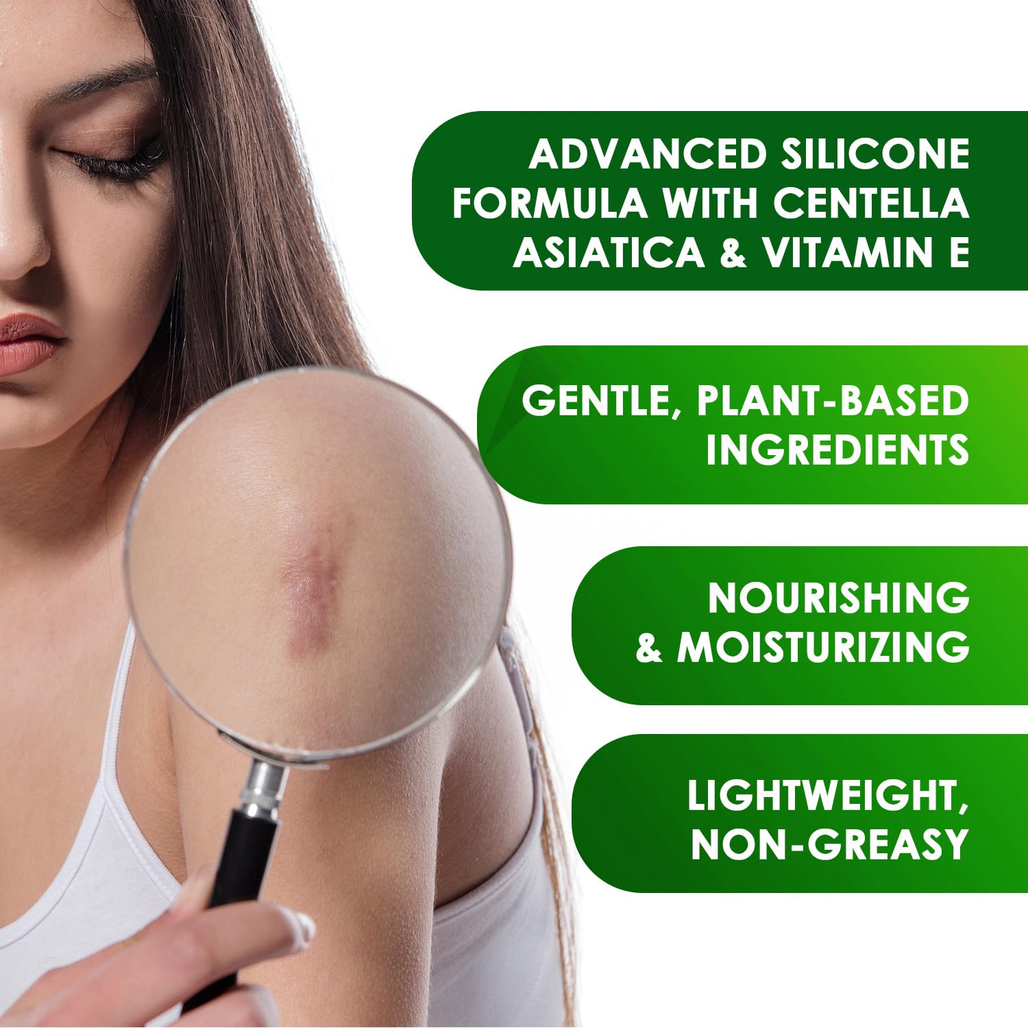 Advanced Keloid Bump Removal Gel (3 Packs): Silicone Keloid Scar Removal Cream for Scars from Piercing, Surgical Marks, Acne, and Burns, Keloid Treatment for Ears, Face, and Body with Healing Formula